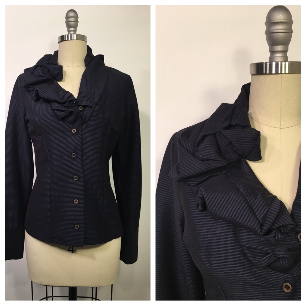 Parisian Statement Collar Blouse - image 1